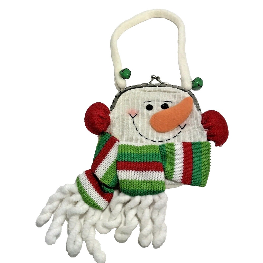 Snowman Christmas Holiday Kid's Bag or Purse for Children